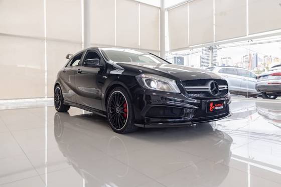 MERCEDES-BENZ A 45 AMG 2.0 16V TURBO GASOLINA 4P AUTOMATIZADO MERCEDES-BENZ A 45 AMG 2.0 16V TURBO GASOLINA 4P AUTOMATIZADO